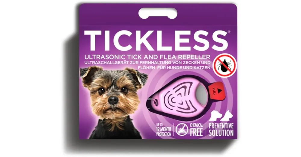 Népszerű Tickless Pet - ultrahangos kullancs- és bolhariasztó kutyáknak rózsaszín